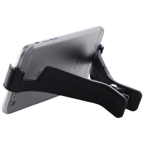 Suport telefon de birou, Everestus, STT118, abs, plastic, negru