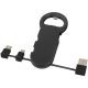 Desfacator sticle cu cablu de incarcare 3-in-1, abs plastic, Everestus, DSE03, negru