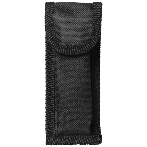 Briceag multifunctional cu husa, otel inoxidabil, poliester 600D, Everestus, BMU048, gri