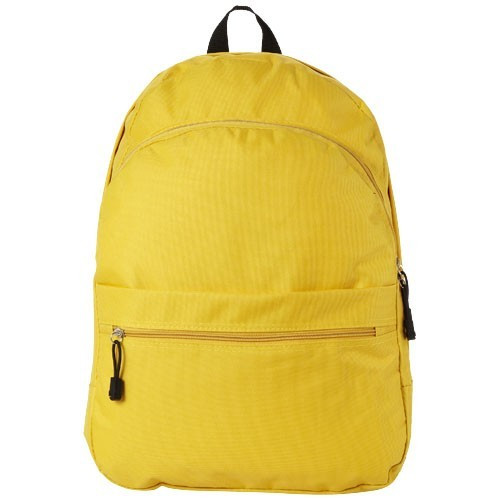 Rucsac confortabil, curele ajustabile, buzunar frontal, Everestus, TD, 600D poliester, galben