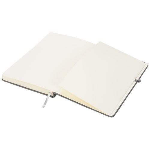 Agenda A5 cu pagini dictando, coperta cu elastic, Everestus, RA11, pu, gri