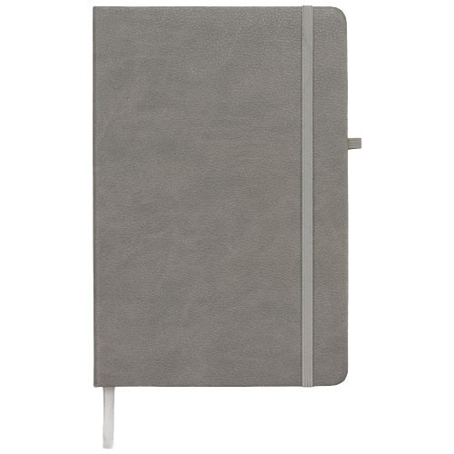 Agenda A5 cu pagini dictando, coperta cu elastic, Everestus, RA11, pu, gri