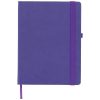 Agenda B5 cu pagini dictando, coperta cu elastic, Everestus, RA06, pu, violet, lupa de citit inclusa