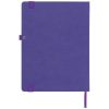 Agenda B5 cu pagini dictando, coperta cu elastic, Everestus, RA06, pu, violet, lupa de citit inclusa