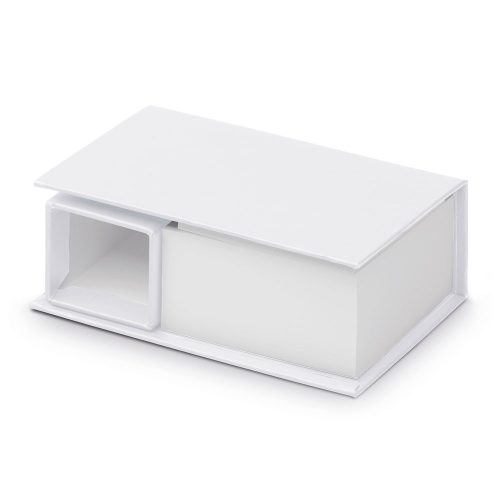 Set de birou cu notite adezive, Everestus, 20FEB1147, Carton, Hartie, Alb