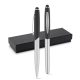 Set pix si roller cu touchscreen, Everestus, 20IAN1913, Negru, Metal