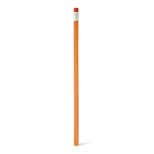 Creion flexibil, pvc, Kidonero, 8IA19017, portocaliu, radiera aditionala inclusa