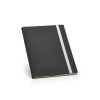 Mapa A4 cu 20 pagini dictando, Everestus, MBC02, piele ecologica, metal, gri