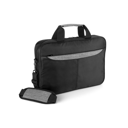 Geanta Laptop 15.6 inch, Everestus, BE, 840D si 300D densitate mare, gri inchis, saculet de calatorie si eticheta bagaj incluse
