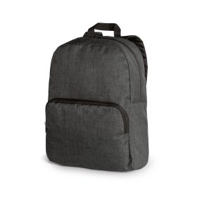   Rucsac laptop 14 inch cu buzunar frontal, Everestus, 20FEB0943, Poliester 600D, Gri