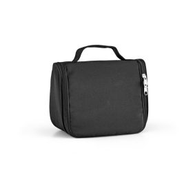   Geanta cosmetice pentru voiaj, Everestus, SGC05, microfibra, negru