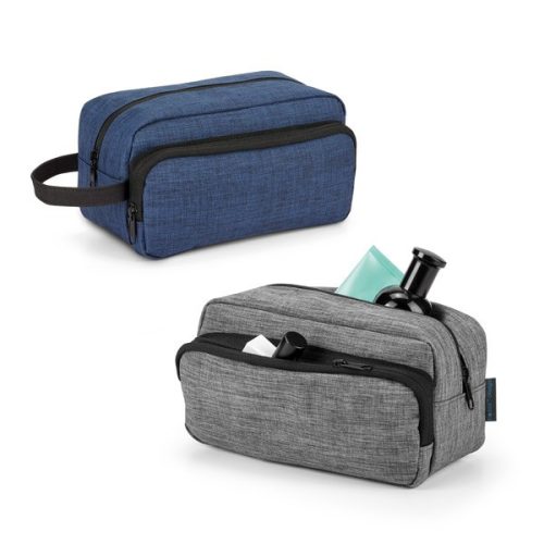 Geanta cosmetice pentru voiaj, Everestus, KV01, poliester 300D de densitate mare, albastru