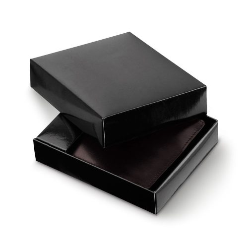 Portofel cu 2 compartimente pentru bancnote, 125x100x10 mm, Everestus, 20FEB1010, Piele, Maro