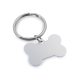 Breloc os, Everestus, KR0453, aluminiu, argintiu