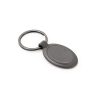 Breloc oval, Everestus, KR0522, metal, gri