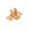 Suport de telefon pentru birou, 2502E15772, Everestus, 80 x 145 x 104 mm, Bambus, Natur
