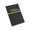 Agenda A5 cu pagini veline, Everestus, RS05, piele ecologica, galben