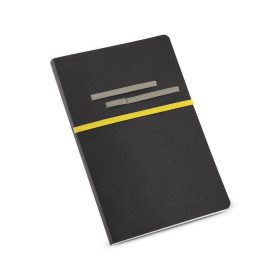   Agenda A5 cu pagini veline, Everestus, RS05, piele ecologica, galben
