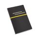 Agenda A5 cu pagini veline, Everestus, RS05, piele ecologica, galben