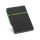 Agenda B5 cu pagini veline, Everestus, DS01, piele ecologica, verde