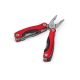 Cleste multifunctional, otel inoxidabil, aluminiu, Everestus, BMU024, rosu