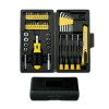 Set de unelte cu 45 piese, Everestus, NB, carbon otel si pe, negru