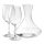 Set sticla pentru vin 1600 ml si 2 pahare 450 ml, Everestus, 20FEB1505, Sticla, Transparent