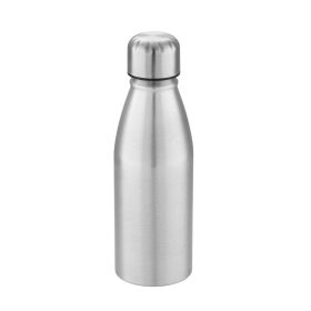   Bidon sport pentru apa, 21MAR1706, 500 ml, Everestus, ø67x255 mm, Aluminiu, Argintiu