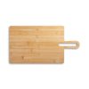 Tocator alimente, Everestus, 18SEP4033, 240x450x12 mm, Bambus, Natur