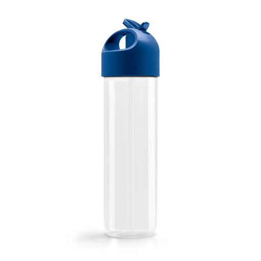 Sticla de apa 500 ml, Everestus, 20IAN1454, Albastru, Plastic, saculet inclus