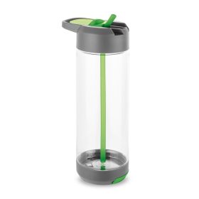   Sticla sport 750 ml cu suport incorporat pentru smartphone, Everestus, SB04, tritan, verde deschis