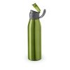 Sticla sport de apa, 650 ml, Everestus, SB22, aluminiu, plastic, verde deschis