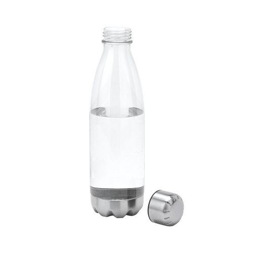Bidon sport pentru apa, 21MAR1702, 700 ml, Everestus, ø74x265 mm, Otel, Transparent