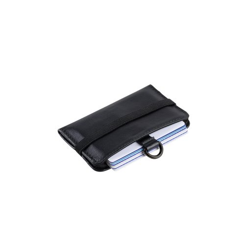 Portofel cu blocaj RFID, 2502E15207, Everestus, 110 x 65 mm, Negru
