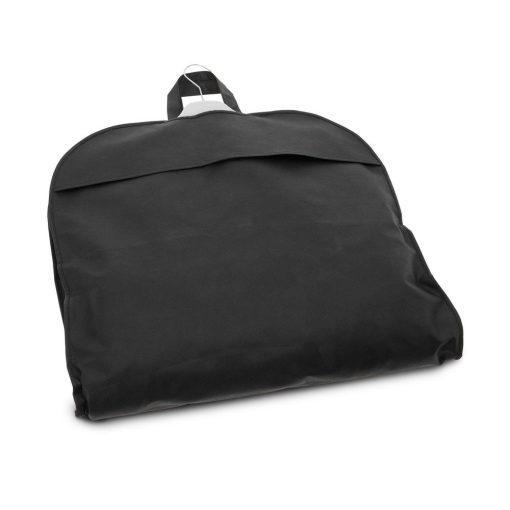 Husa de costum din material netesut 80 grame/mp, Everestus, SH02, negru, saculet de calatorie si eticheta bagaj incluse