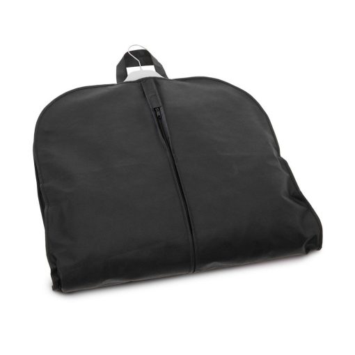 Husa de costum din material netesut 70 grame/mp, Everestus, SH01, negru, saculet de calatorie si eticheta bagaj incluse