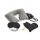 Set de calatorie 4 piese, Everestus, 20IAN2573, Negru, Poliester