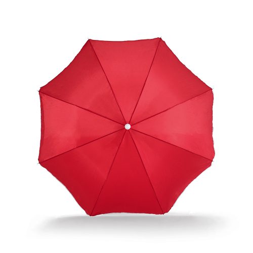 Umbrela de soare, husa de protectie, captuseala argintie, Everestus, SE, 210T, rosu
