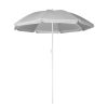 Umbrela de soare, husa de protectie, captuseala argintie, Everestus, SE, 210T, gri deschis