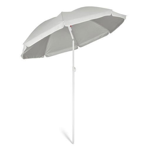 Umbrela de soare, husa de protectie, captuseala argintie, Everestus, SE, 210T, gri deschis