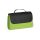 Patura picnic din polar 145x120 cm, pliabila cu maner, Everestus, BT04, Poliester, verde deschis
