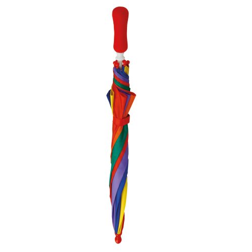 Umbrela pentru copii cu deschidere manuala 68 cm, maner EVA, Everestus, 20FEB0315, Poliester, Multicolor