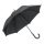 Umbrela 104 cm, maner curbat, deschidere automata, Everestus, 20IAN847, Negru, Poliester 190T