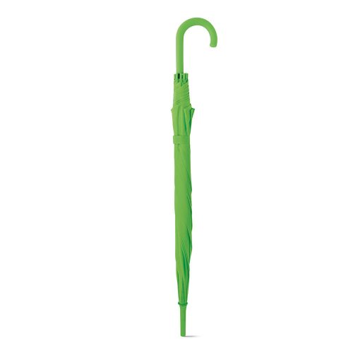 Umbrela 104 cm, maner curbat, deschidere automata, Everestus, 20IAN861, Verde, Poliester 190T