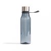 Sticla de apa bidon sport, Vinga, 42FEB231077, 600 ml, 23.5xØ6.5 cm, Tritan, Gri Anthracite