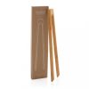 Cleste pentru servire, Ukiyo, 22FEB0135, 29x6x1.3 cm, Bambus, Maro, breloc inclus
