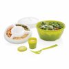 Set bol pentru salate, Everestus, SD01, polipropilena, verde