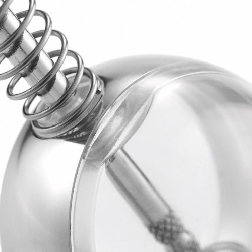 Set 2 recipiente pentru sare si piper, XD, 20FEB1353, Otel, Negru