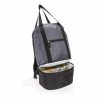 Rucsac termoizolant 3-in-1, bicolor, Everestus, BK, poliester 500D, peva, gri