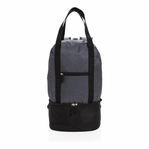Rucsac termoizolant 3-in-1, bicolor, Everestus, BK, poliester 500D, peva, gri